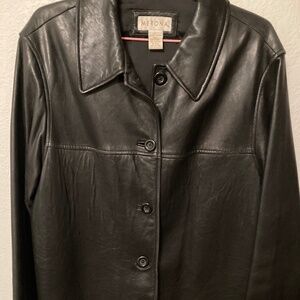 Leather Jacket Lambskin Size XL